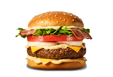 더블치즈 베이컨 시그니처</br>
Double Cheese Bacon Signature