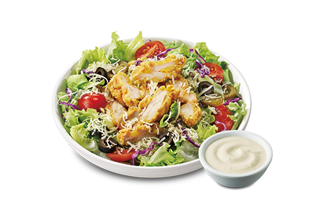 치킨시저샐러드</br>
Chicken Caesar Salad